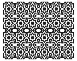 Islamic Geometric Pattern. Abstract mandala. Ethnic decorative element vector