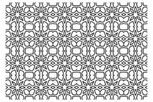 Islamic Geometric Pattern. Abstract mandala. Ethnic decorative element vector