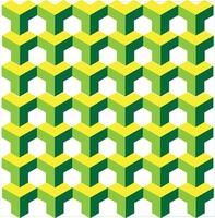 seamless pattern with hexagons design vector