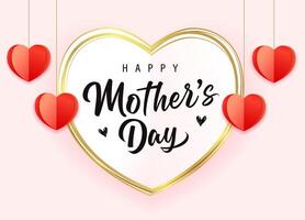 Happy Mother's Day Internet banner vector