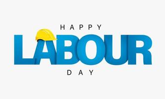 Happy Labour Day, 1st May Internet banner. vector