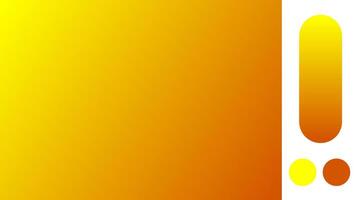 Yellow and dark orange gradient background with light blurred pattern. Abstract illustration with gradient blur design. Blurred colored abstract background. Colorful gradient. illustration vector