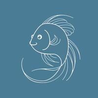 illustration of a fish vector