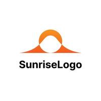 Sunrise Sun Morning Logo vector