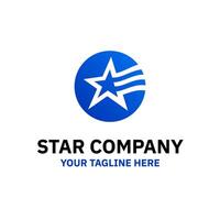 Star Award Fly Winning Logo vector