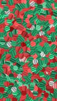 Christmas Sparkling Sequins, Festive Holiday Background Closeup, Vertical Format vector