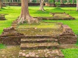 The scenery of Archaeological site at Chiang Sean, Chiang Rai, Thailand photo