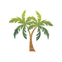 ilustración de palmera vector