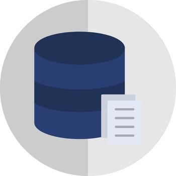 Data Flat Scale Icon vector