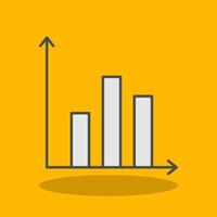 Prediction Filled Shadow Icon vector