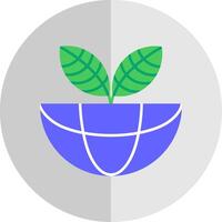Ecosystem Flat Scale Icon vector