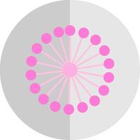 Mimosa Flat Scale Icon vector