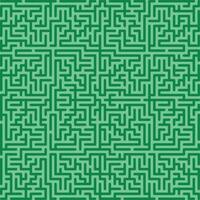 Green natural grass geometric rounded maze vector