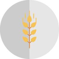 Wheat Flat Scale Icon vector