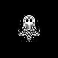 fantasma, minimalista y sencillo silueta - ilustración vector