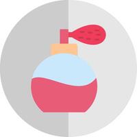 Perfume Bottle Flat Scale Icon vector