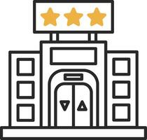 Elevator Skined Filled Icon vector