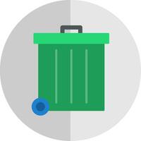Refuse Flat Scale Icon vector