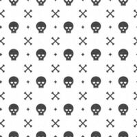 Halloween seamless pattern design for background vector