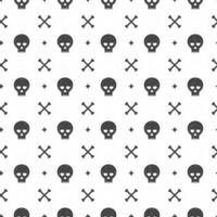 Halloween seamless pattern design for background vector