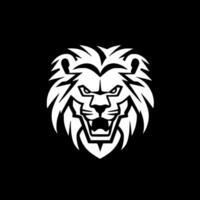 Lion - Minimalist and Flat Logo - illustration vector