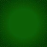 St Patrick's Day Irish flying green clover lucky petals circle frame background template vector