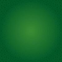 Saint Patrick's Day green clover Irish lucky floral background circle frame design template vector