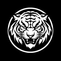 Tiger, Minimalist and Simple Silhouette - illustration vector