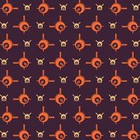 Biliard standard trendy multicolor repeating pattern illustration background design vector