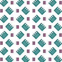 Notebook miraculous trendy multicolor repeating pattern illustration design vector