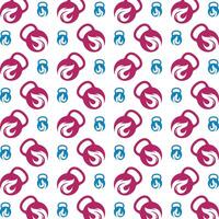 Kettlebell flame grand trendy multicolor repeating pattern illustration background design vector