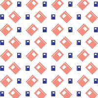 Book outstanding trendy multicolor repeating pattern illustration design vector