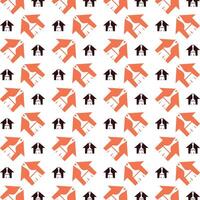 Home paint noticeable trendy multicolor repeating pattern illustration background design vector