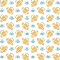 Kettlebell awful trendy multicolor repeating pattern illustration background design vector