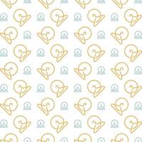 Clothing awful trendy multicolor repeating pattern illustration background design vector