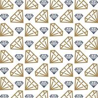 Diamond grand trendy multicolor repeating pattern illustration background design vector