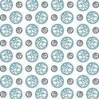 Seascape noticeable trendy multicolor repeating pattern illustration background design vector