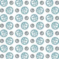 Seascape noticeable trendy multicolor repeating pattern illustration background design vector