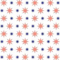 Night stars outstanding trendy multicolor repeating pattern illustration design vector