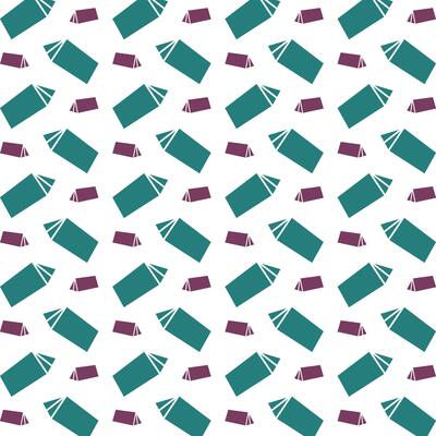 Camp miraculous trendy multicolor repeating pattern illustration design