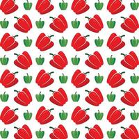 Red green noticeable trendy multicolor repeating pattern illustration background design vector