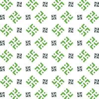 Square energizing trendy multicolor repeating pattern illustration background design vector