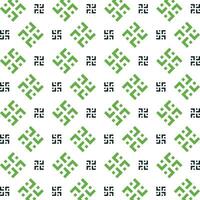 Square energizing trendy multicolor repeating pattern illustration background design vector