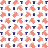 Shirt outstanding trendy multicolor repeating pattern illustration design vector