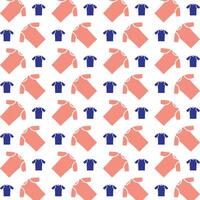 Shirt outstanding trendy multicolor repeating pattern illustration design vector