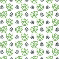 Flower energizing trendy multicolor repeating pattern illustration background design vector