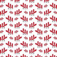 Arrow financial high class trendy multicolor repeating pattern illustration design vector