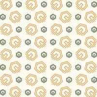 Home noticeable trendy multicolor repeating pattern illustration background design vector