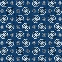 Snow smooth trendy multicolor repeating pattern illustration background design vector
