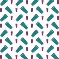 Glass miraculous trendy multicolor repeating pattern illustration design vector